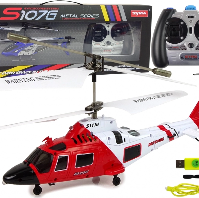 R/C helikopter SYMA med gyroskop