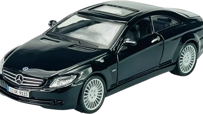 Metalmodelbil 1:32 Mercedes‑Benz CL 550 Met Black