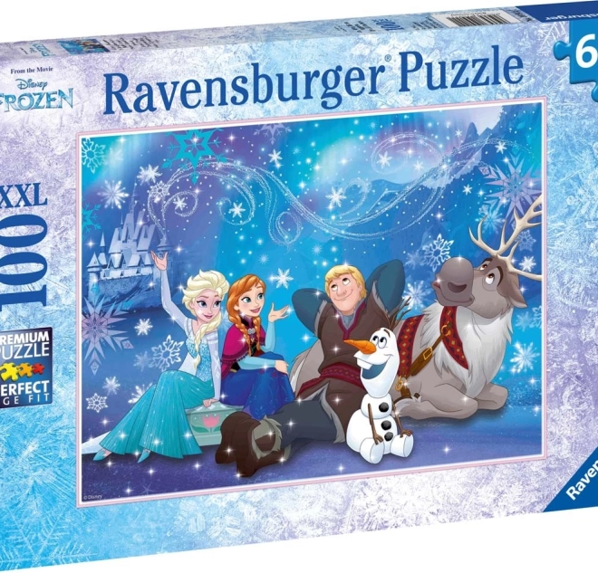Puzzle Ravensburger Frost - Ismagi 100 brikker