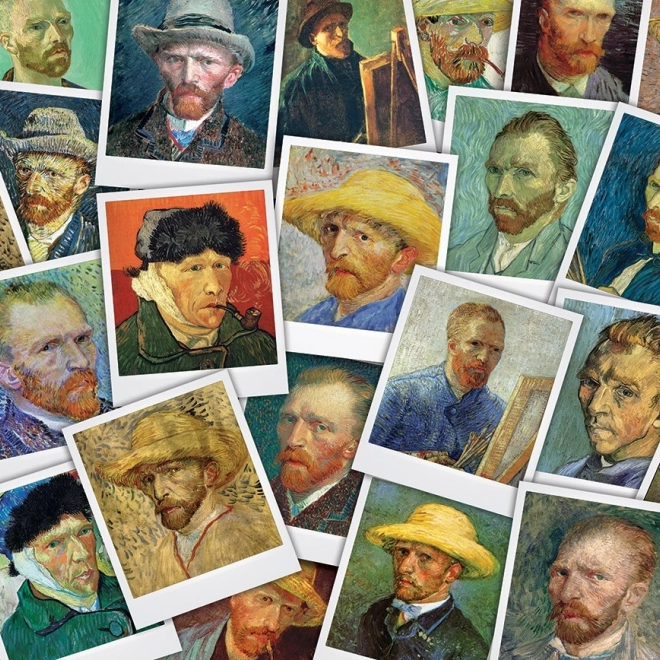 EUROGRAPHICS Puzzle Van Goghs Selvportrætter 1000 brikker