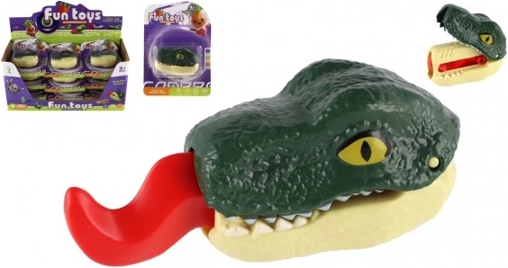Dinosaurhoved legetøj 9cm