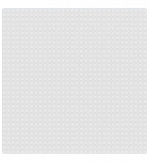 SLUBAN baseplate 32×32 hvid