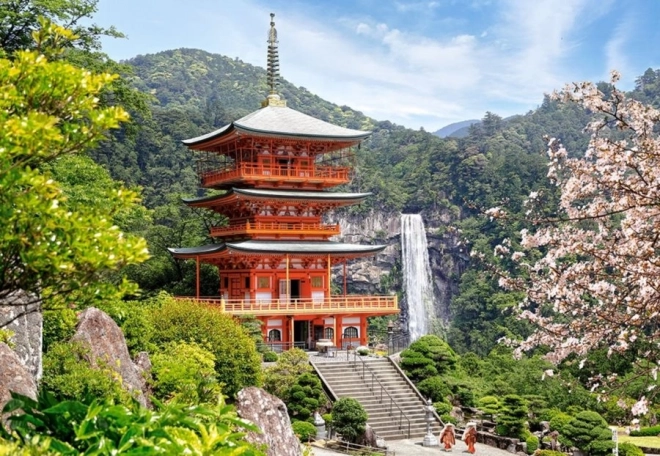 Puslespil 1000 brikker Seiganto-ji Tempel, Japan