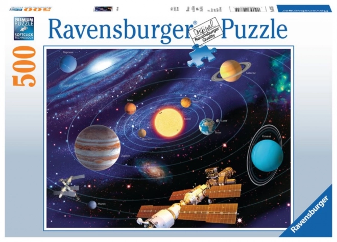 Ravensburger puslespil Solsystemet 500 brikker