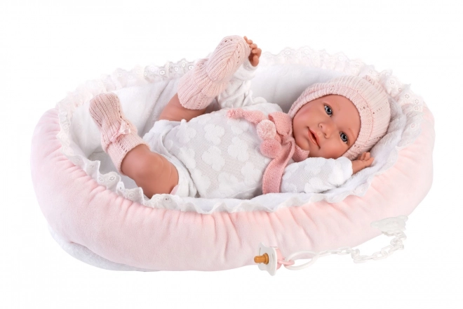 Tøj til babydocke størrelse 40–42 cm med tilbehør