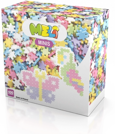 400 pastelfarvede dele til endeløse idéer