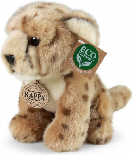 Plysbamse gepard siddende 18 cm eco friendly