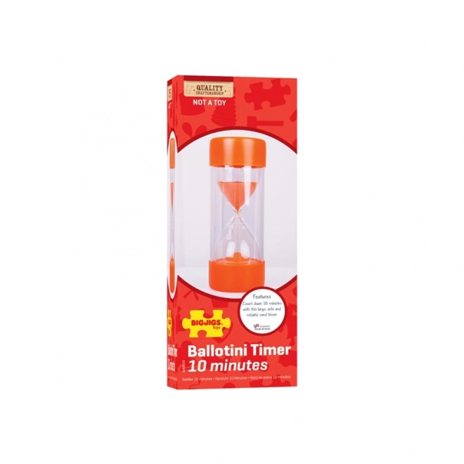 Bigjigs Toys Store Timeglas 10 minutter
