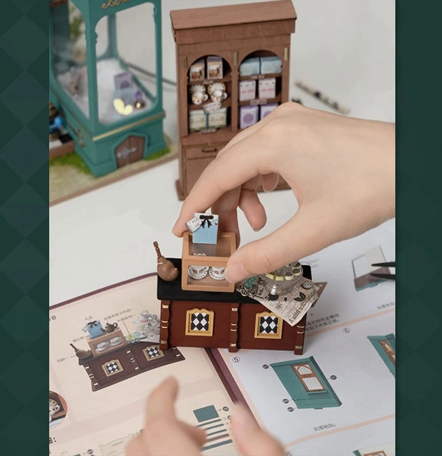 RoboTime miniature dukkehus - Tehandel
