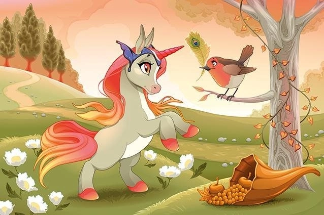 Træpuslespil sød pony 50 brikker