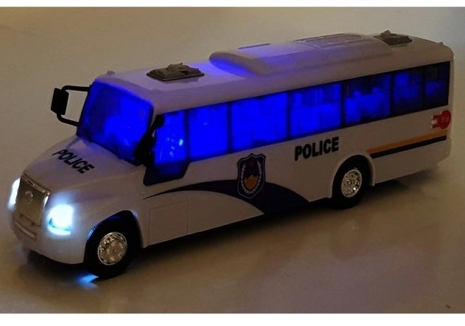 Model politibus lys hvid