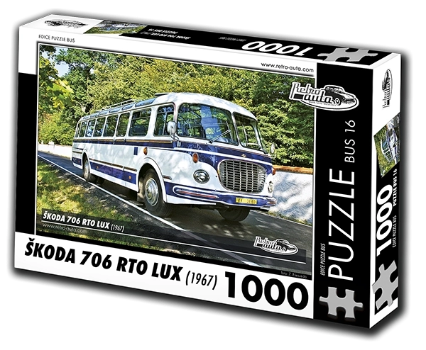 Puslespil Retro-Biler: Škoda 706 RTO LUX