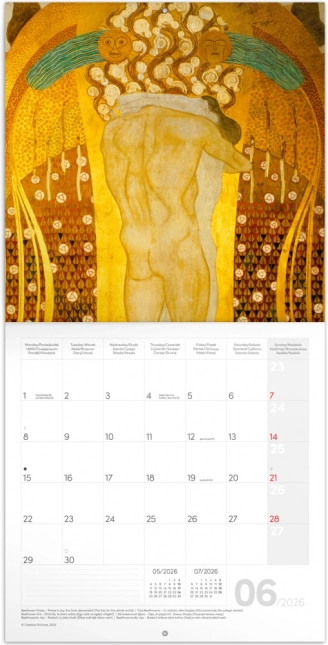 Notatkalender Gustav Klimt 2026