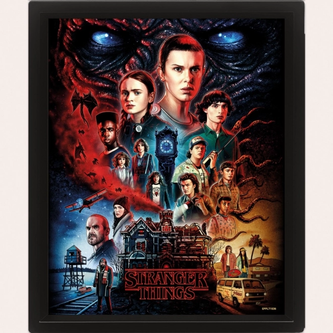 3D billede Stranger Things – Vecna