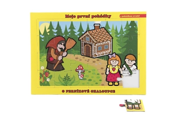 Puslespil Peberkagehus 24 brikker