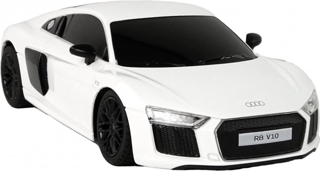Bil med fjernbetjening Audi R8 1:24 Hvid