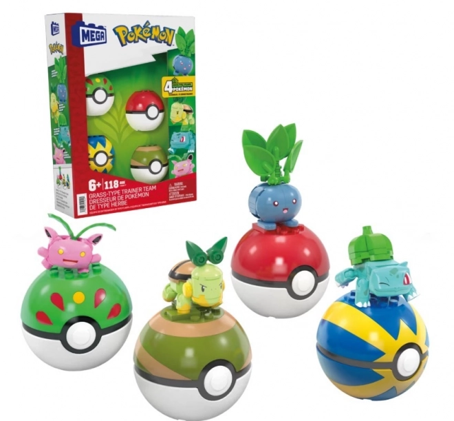 Byggesæt Pokémon Græs Team