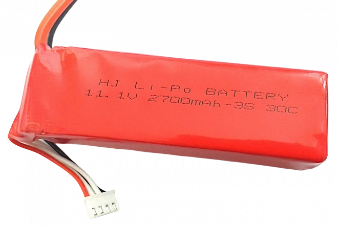 Akkumulator 11.1V 2700mAh til RC modeller