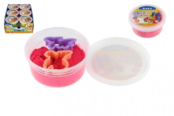 Kreativt farvet sand Nara Silky Sand i kasse