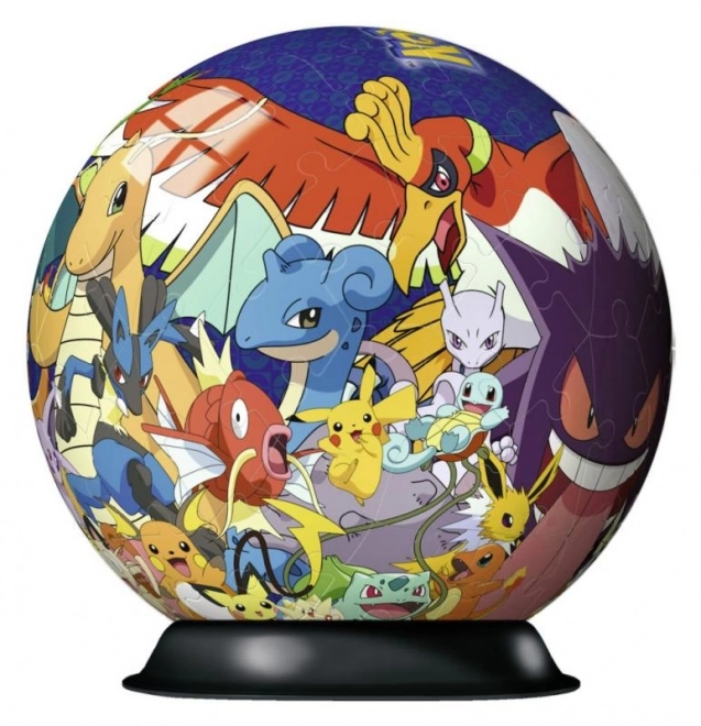 3D Puslespil-Bold Pokémon - 72 brikker