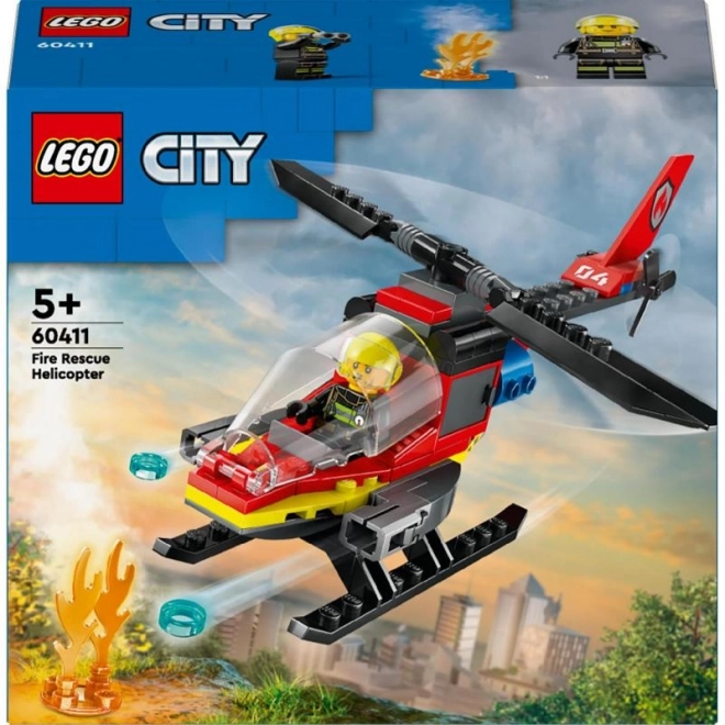 LEGO® City 60411 Brandredningshelikopter
