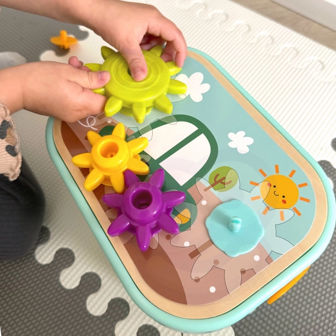 Woopie Grøn Konstruktion Box Motorisk Montessori 12i1
