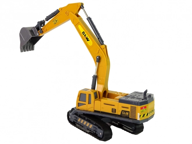 Konstruktionskøretøj Caterpillar Gravemaskine 1:55 gul