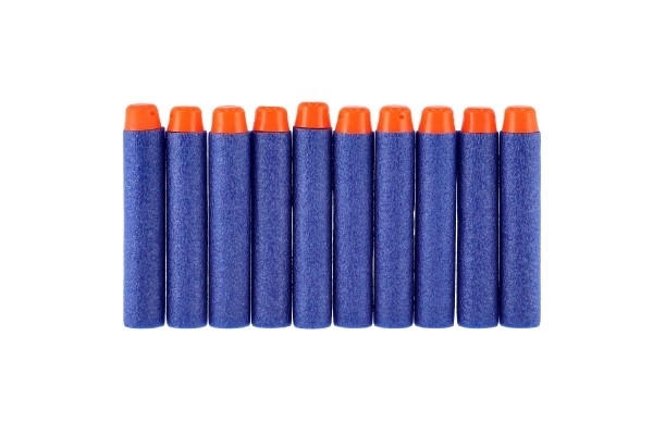 Ekstra skum-patroner til Nerf-pistoler - 10 stykker