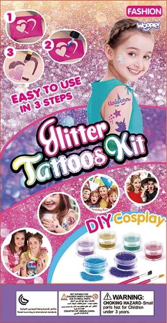 Woopie Art&Fun XXL sæt til at lave tatoveringer