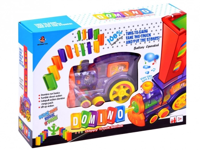 Domino lokomotiv byggesæt