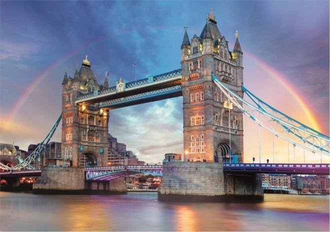 Trefl puslespil Tower Bridge London 1000 brikker med sorteringsbakke