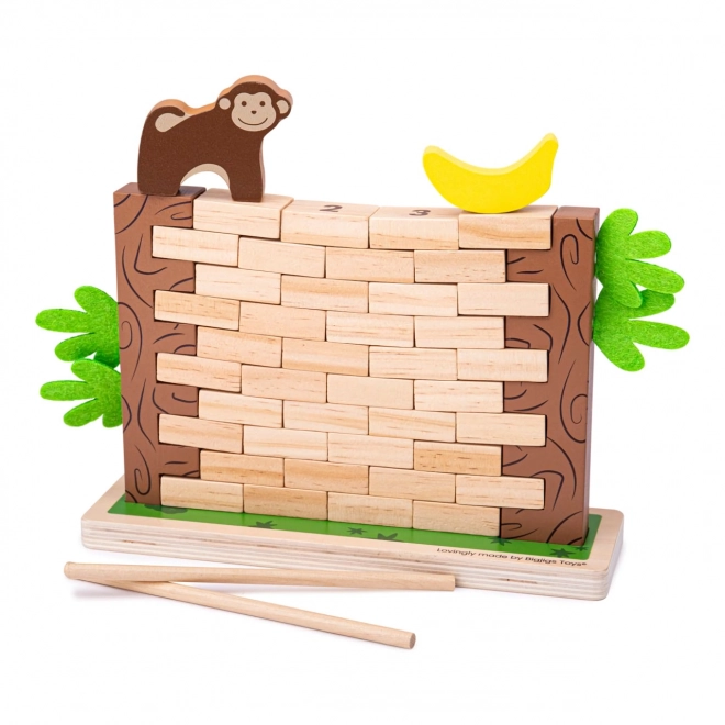 Bigjigs Toys Træ motorisk spil Junglen der styrer