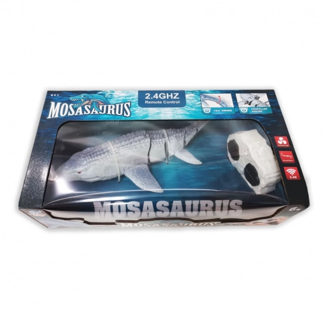 Amfibisk firben Mosasaurus med fjernbetjening