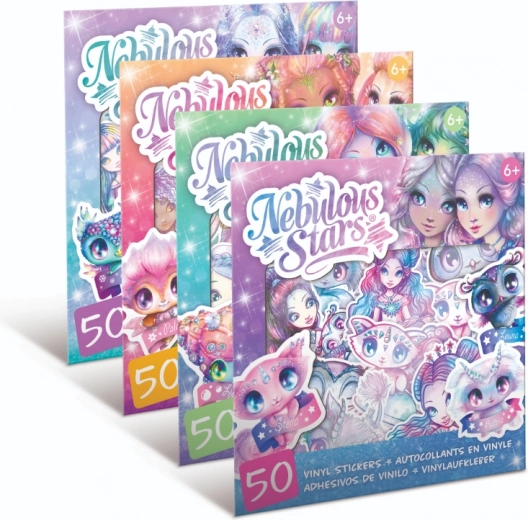 50 klistermærker i hvert sæt