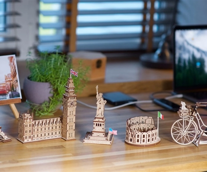 Ugears 3D træ mekanisk puslespil Colosseum
