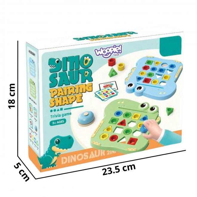 Woopie Montessori puslespil dinosaurus - Færdighedsspil