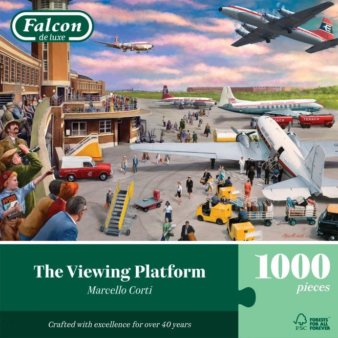 FALCON Puslespil Udsigtsrampen 1000 Brikker
