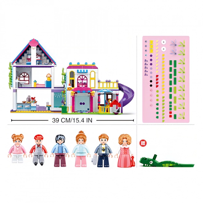 Sluban Girls Dream M38-B0974 Sjov villa