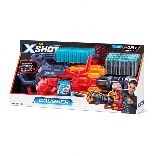 Wyrzutnia X-Shot Crusher med 48 skumkugler