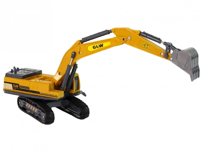 Konstruktionskøretøj Caterpillar Gravemaskine 1:55 gul