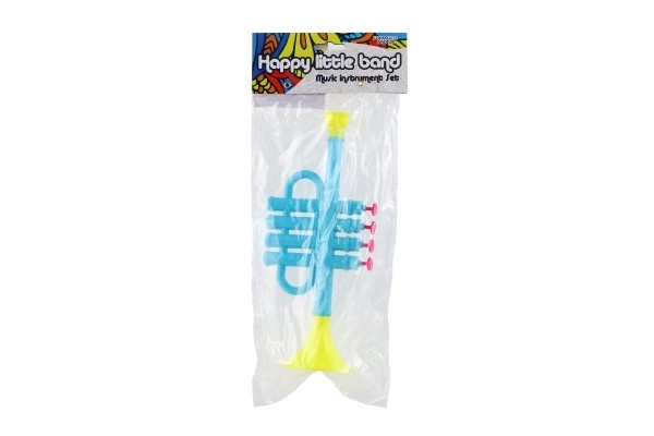 Trutmund/trumpet plast 25cm 2 farver i pose