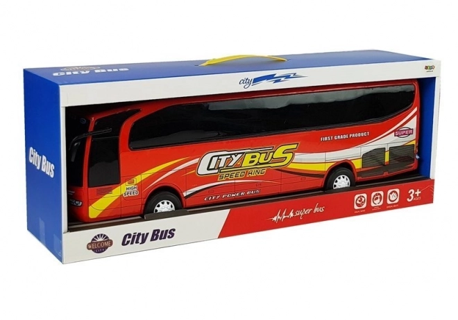 Bybus model rød 54cm