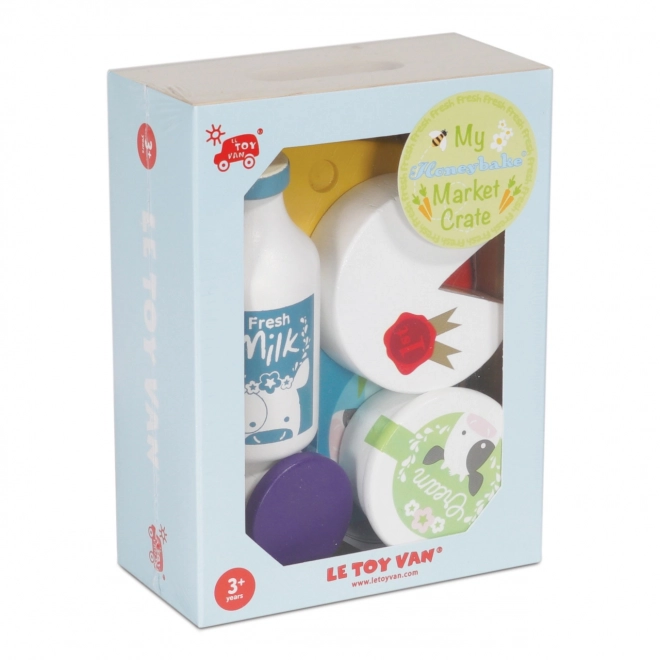 Le Toy Van Trækasse med mejeriprodukter