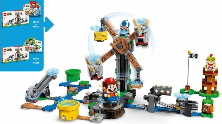 Kamp mod Reznorer – udvidelsessæt LEGO SUPER MARIO
