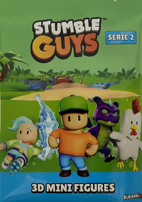 3D mini figurer fra serien Stumble Guys 2 - flowpack
