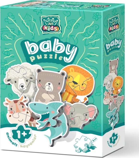 Baby Puzzle Dyr