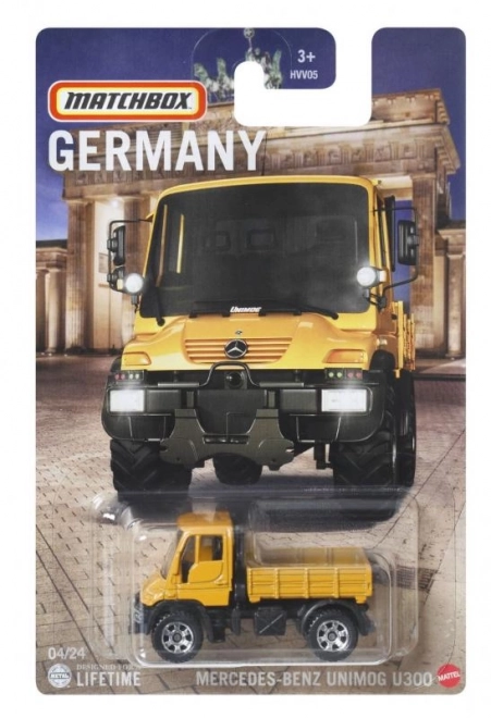 Samling af europæiske modellbiler fra Matchbox