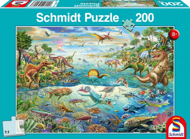 Puslespil Dinosaurernes Verden