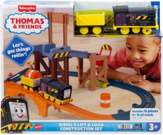 Diesel på byggepladsen med Thomas og vennerne