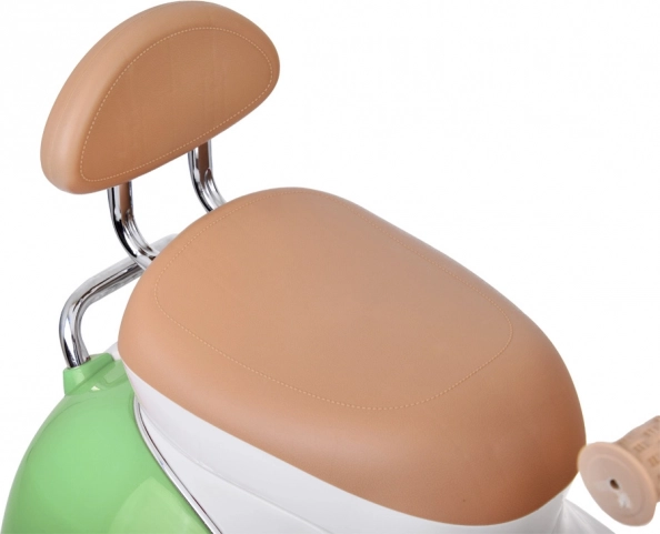 Klassisk elektrisk børnescooter orange – Grøn
